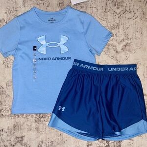 Under Armour Kids Blue Matching Set